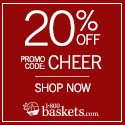 Save 15% on select Valentine's Day Gifts - Gifts for her, Gifts for him, Chocolates covered strawberries, Spa Gifts, Sweets, Treats, and more from 1800baskets.com! (Offer ends 2/14/13) Use promo code LUV15